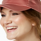 Collection Women's Satin Baseball Cap Pink Size Regular