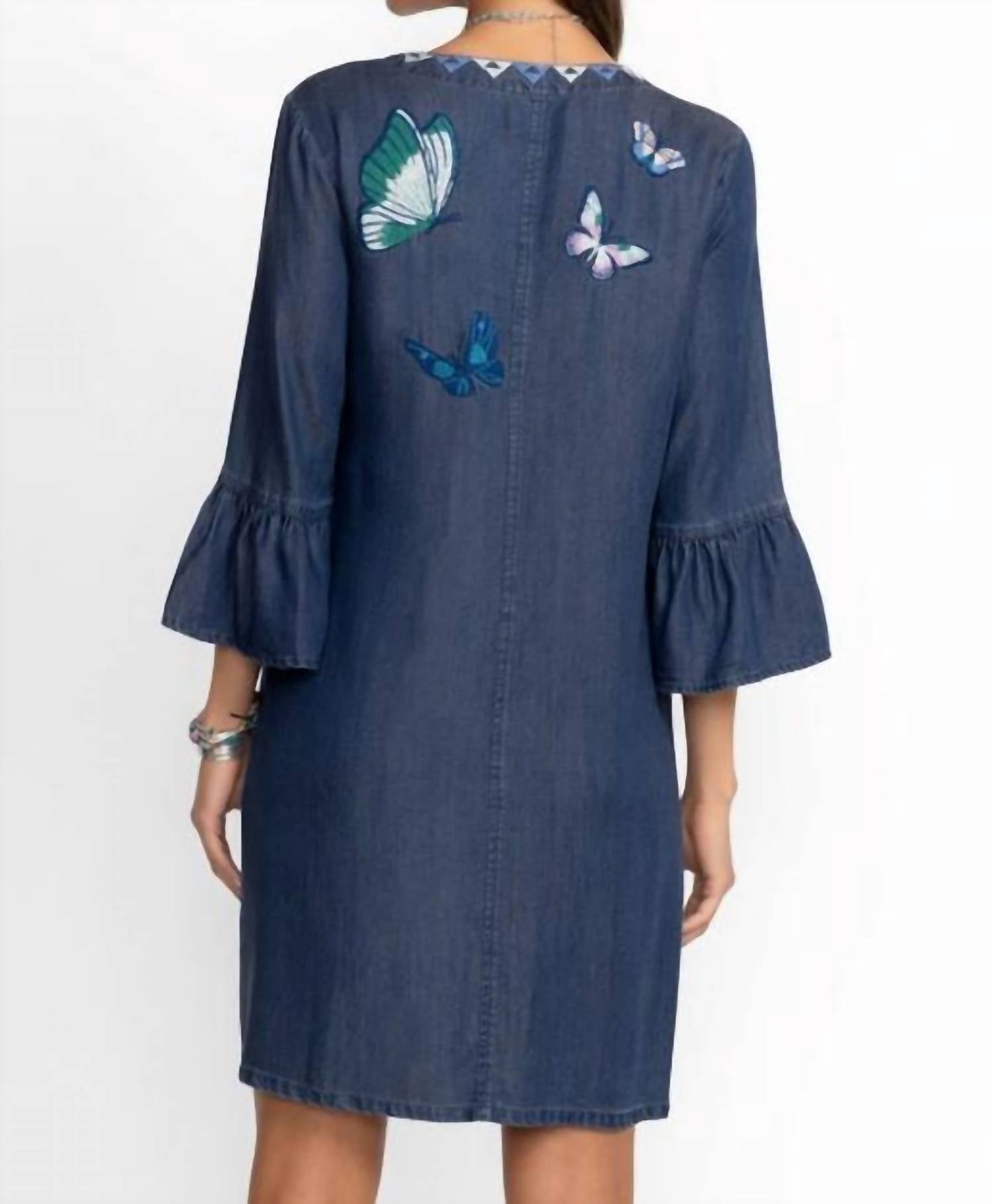 Johnny Was - TAYMIA RUFFLE SLEEVE DRESS
