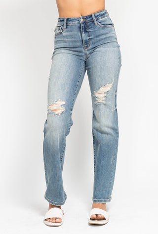 Judy Blue - Dad Straight Jeans