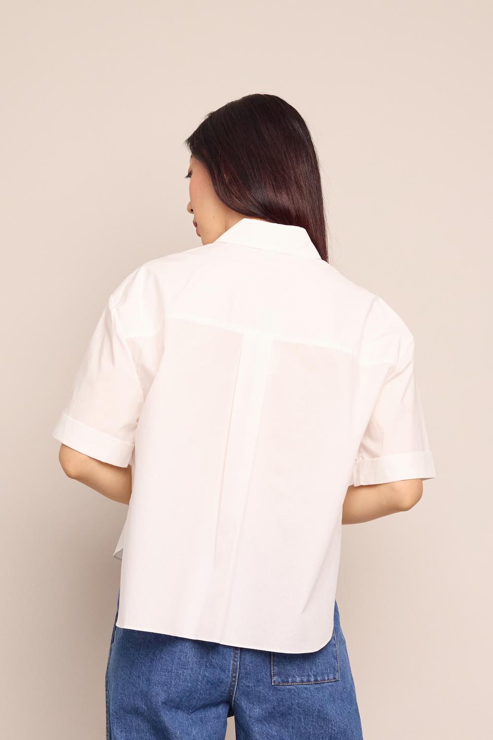 Cara Cara - Calvia Boxy Crop Shirt