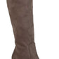 Journee Collection Women's Wide Calf Sana Boot Brown Size 11M