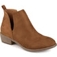 Journee Collection Women's Rimi Bootie Brown Size 9M