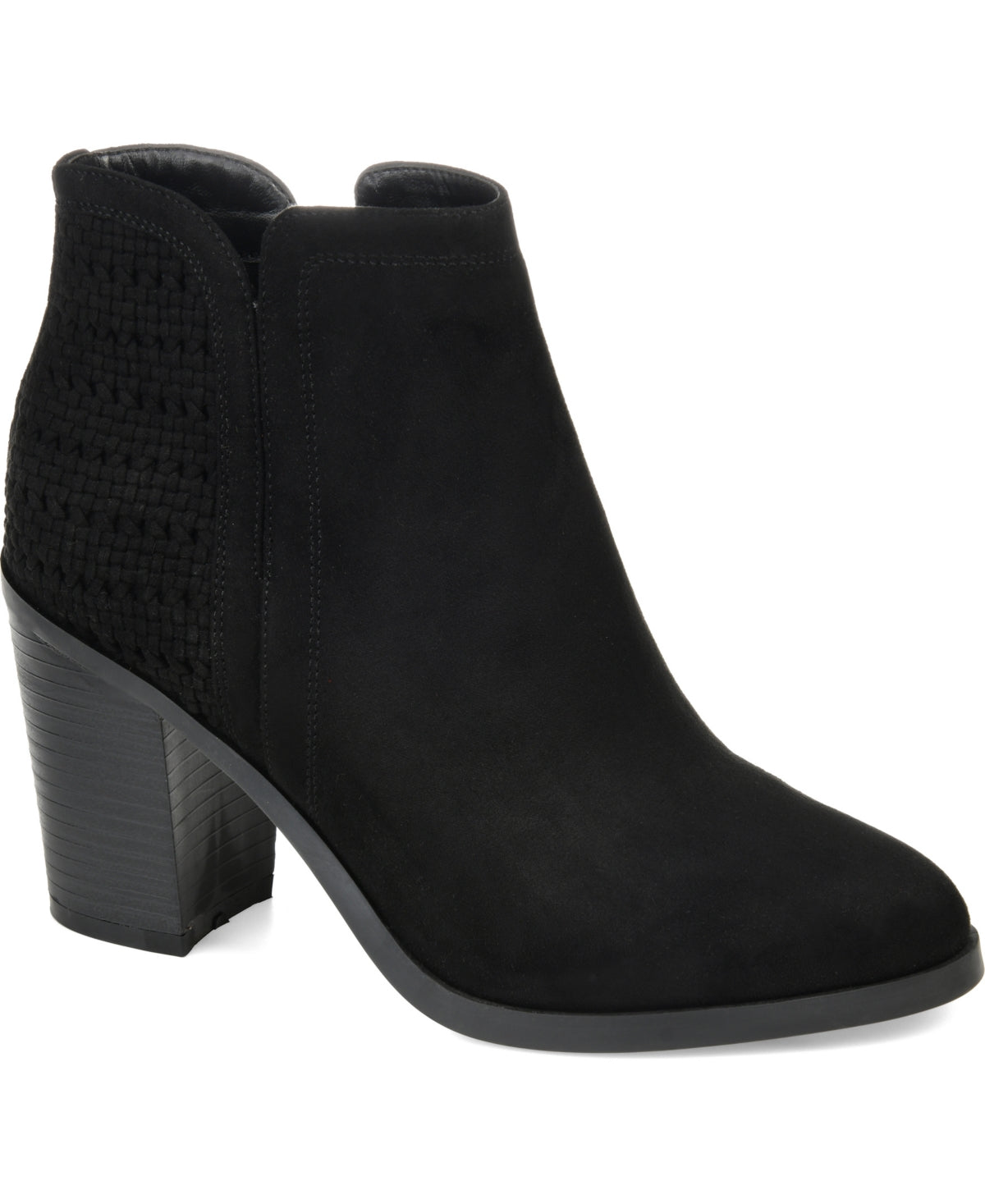 Journee Collection Women's Jessica Bootie Black Size 9 M
