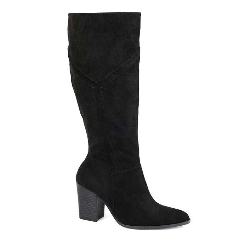 Journee Collection Women's Kyllie Wide Calf Boots Black Size 7.5M
