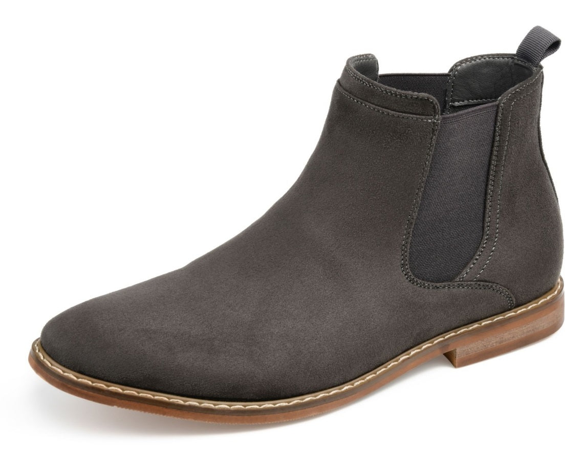 Vance Co. Marshall Men's Chelsea Boot Shoes Gray Size 8.5 M