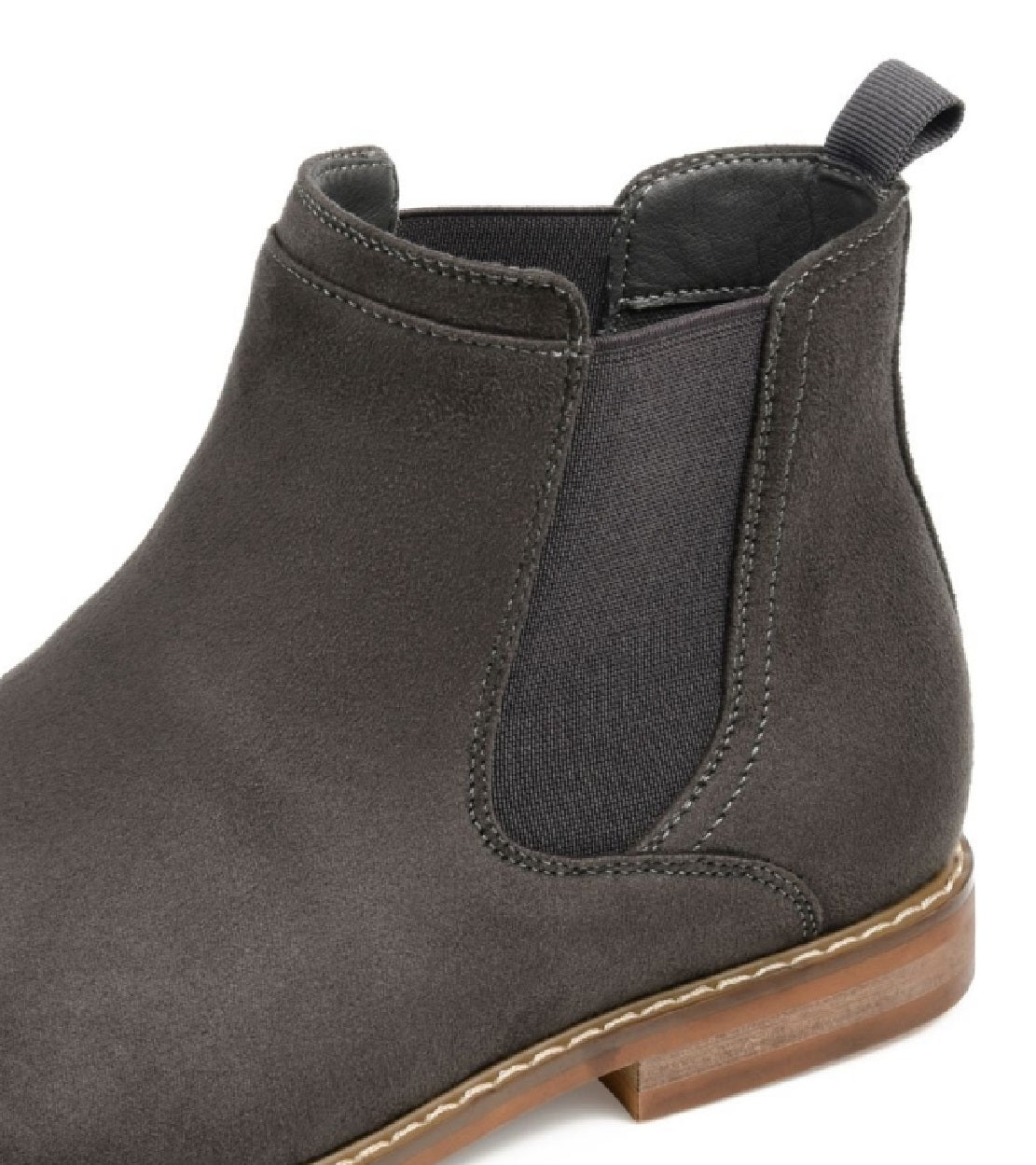 Vance Co. Marshall Men's Chelsea Boot Shoes Gray Size 8.5 M