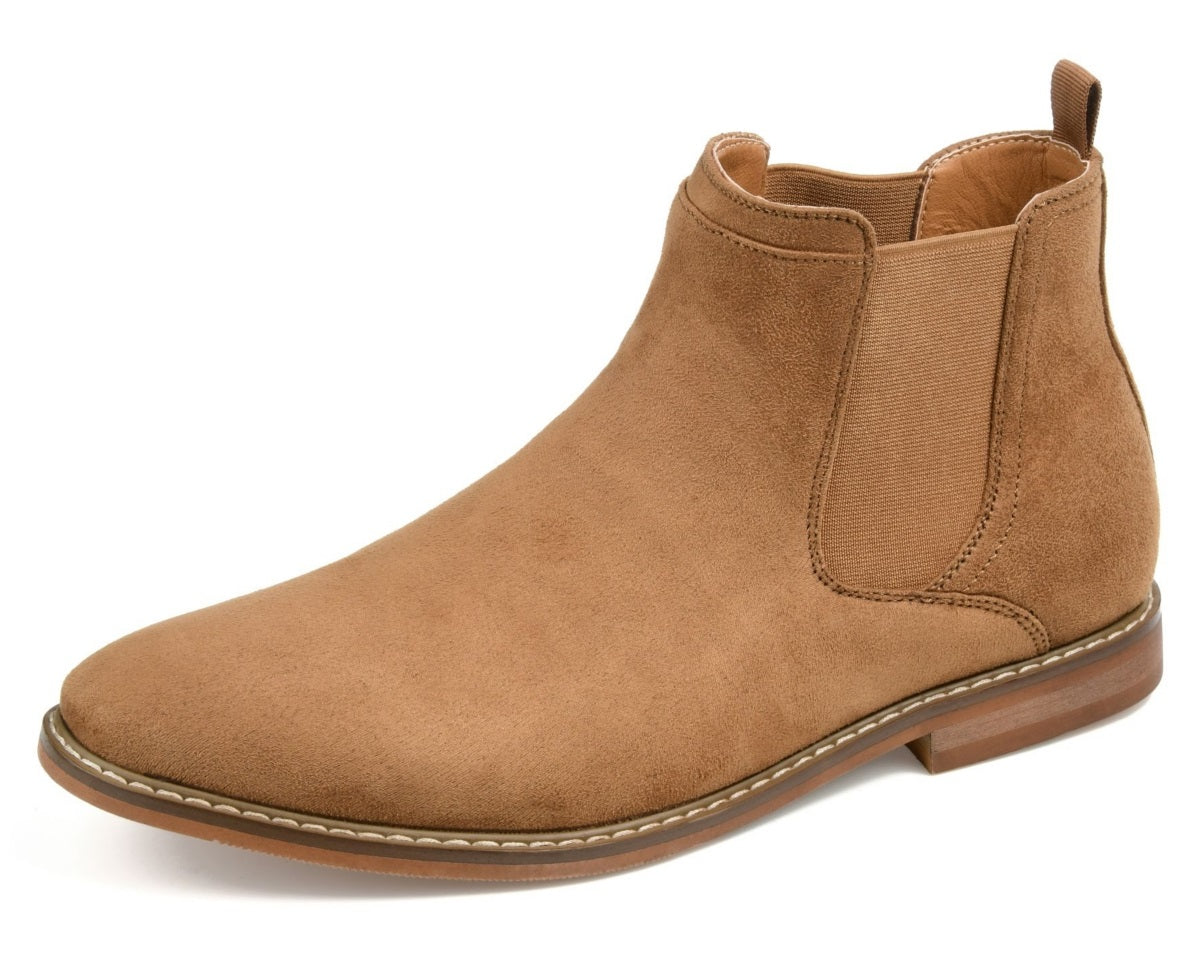 Vance Co. Men's Chelsea Boot Shoes Brown Size 10.5 M