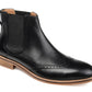 Thomas & Vine Men's Watson Wingtip Chelsea Boot Black Size 9.5M