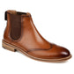 Thomas & Vine Men's Watson Wingtip Chelsea Boot Brown Size 10 M