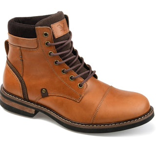 Territory Men's Yukon Cap Toe Ankle Boot Brown Size 12 M