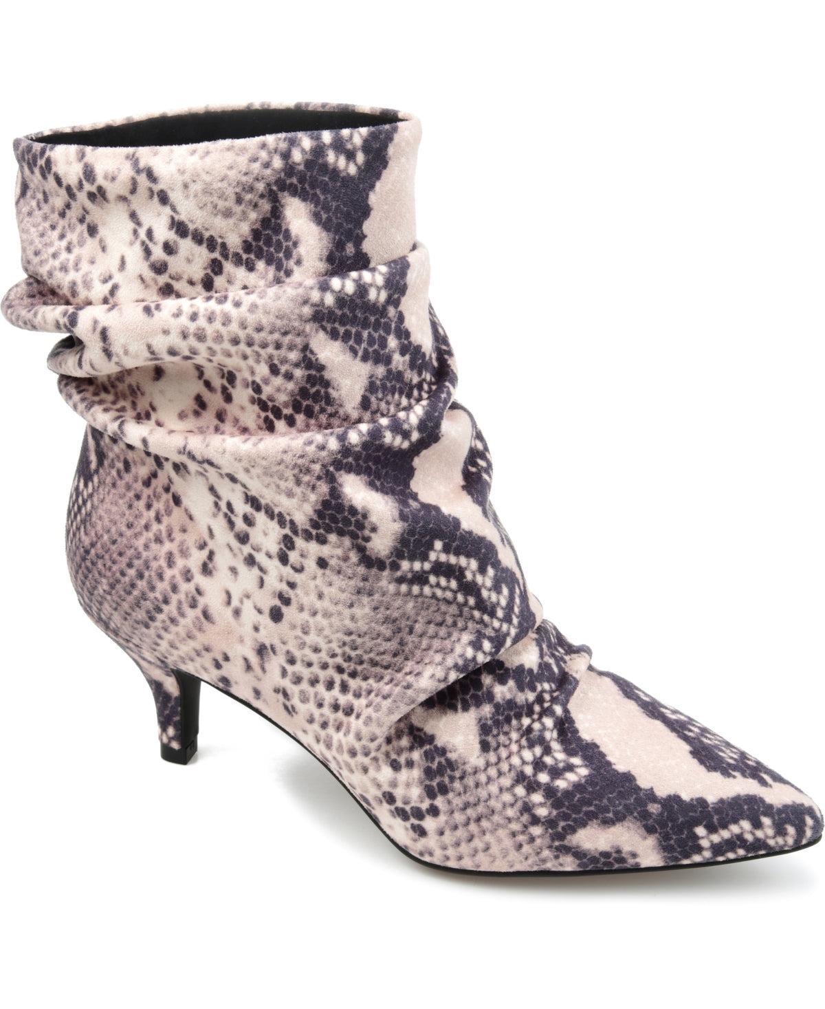 Journee Collection Women's Jo Bootie Brown Size 6.5 M