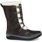 Journee Collection Women's Two Toned Insulated Waterproof Round Toe Lace Up Snow Boots Gray Size 10 M