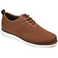 Vance Co. Men's Novak Knit Dress Shoes Brown Size 8 M