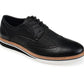 Vance Co. Men's Warrick Wingtip Derby Shoes Black Size 9.5M