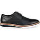 Vance Co. Men's Warrick Wingtip Derby Shoes Black Size 11 M