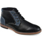 Vance Co. Men's Franco Plain Toe Chukka Boots Black Size 11 M