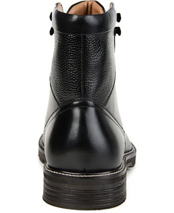 Thomas & Vine Men's Lowry Split Toe Ankle Boot Black Size 8.5 M