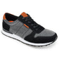 Vance Co. Men's Ferris Casual Sneakers Shoes Black Size 10.5 M