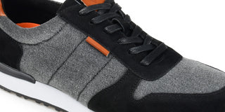 Vance Co. Men's Ferris Casual Sneakers Shoes Black Size 10.5 M