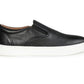 Thomas & Vine Men's Conley Slip On Leather Sneakers Black Size 10 M