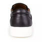 Thomas & Vine Men's Conley Slip On Leather Sneakers Black Size 11 M