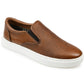 Thomas & Vine Men's Conley Slip On Leather Sneakers Brown Size 9 M