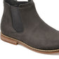 Vance Co. Men's Marshall Wide Width Chelsea Boots Gray Size 12 W
