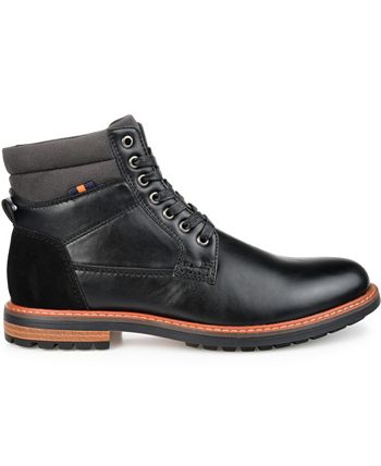 Vance Co. Men's Reeves Ankle Boots Shoes Black Size 13 M