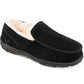 Territory Men's Walkabout Moccasin Slippers Shoes Black Size 11 M