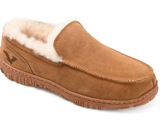 Territory Men's Walkabout Moccasin Slippers Brown Size 11 M