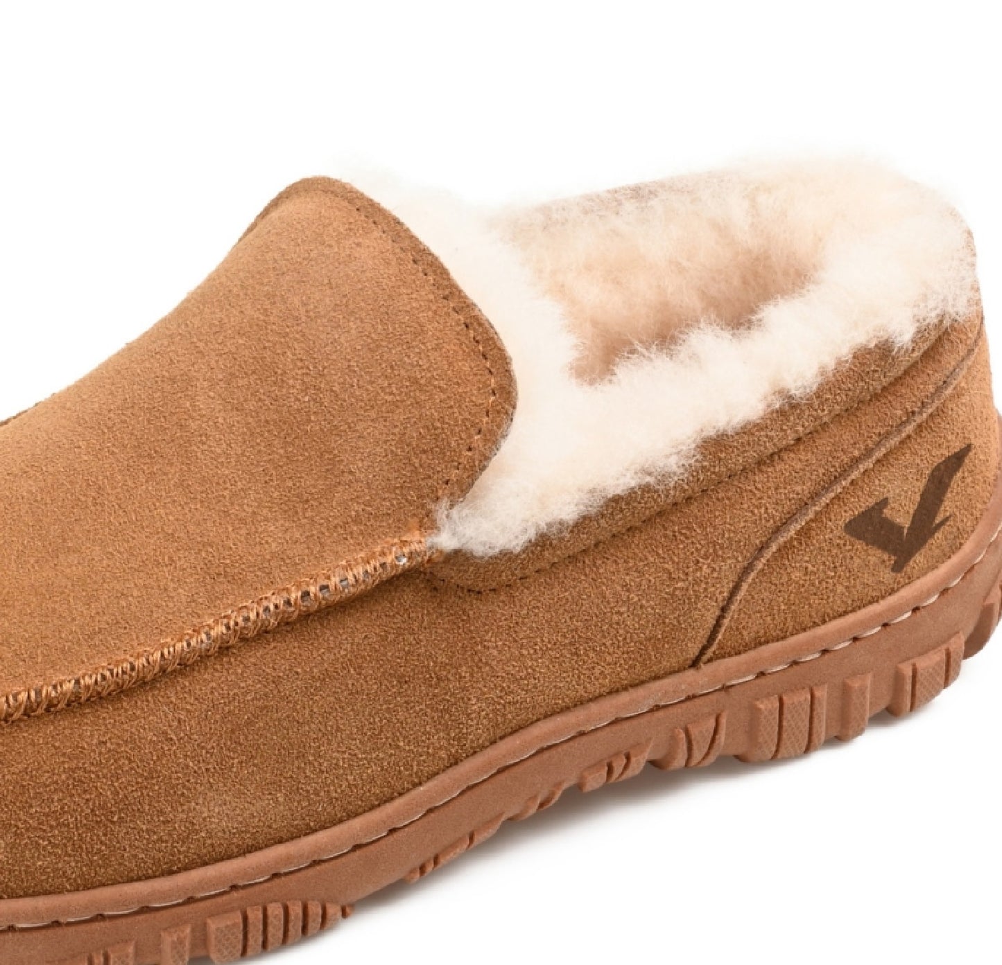 Territory Men's Walkabout Moccasin Slippers Brown Size 11 M