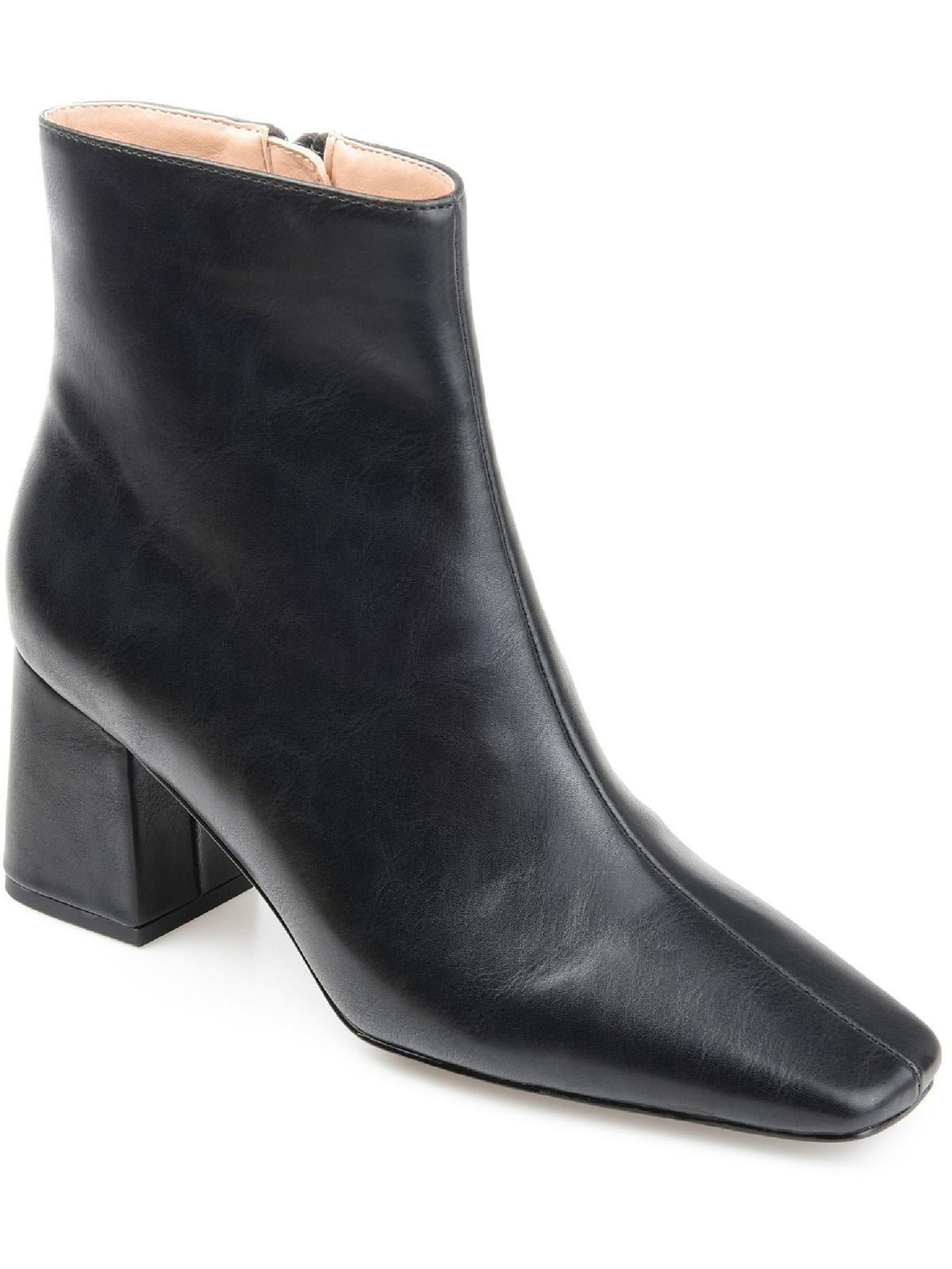 Journee Collection Women's Haylinn Booties Black Size 8.5 M