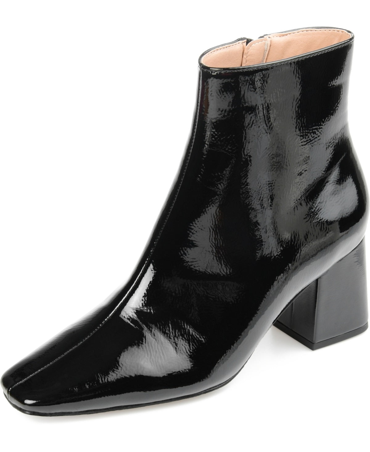 Journee Collection Women's Haylinn Booties Black Size 9 M