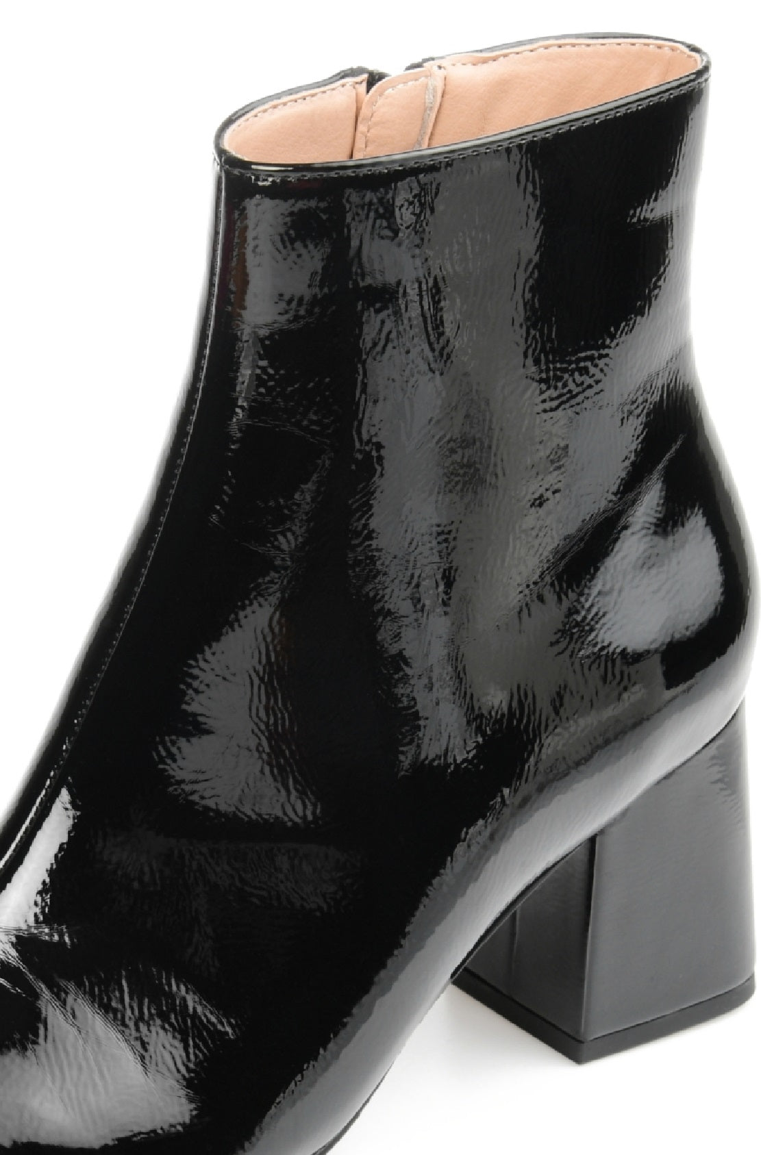 Journee Collection Women's Haylinn Booties Black Size 9 M