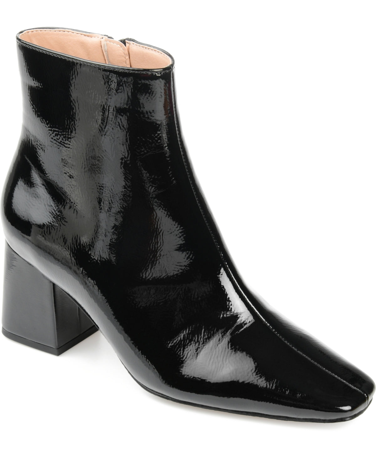 Journee Collection Women's Haylinn Booties Black Size 9 M