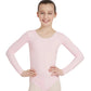 Capezio Women's Long Sleeve Leotard Pink Size Small