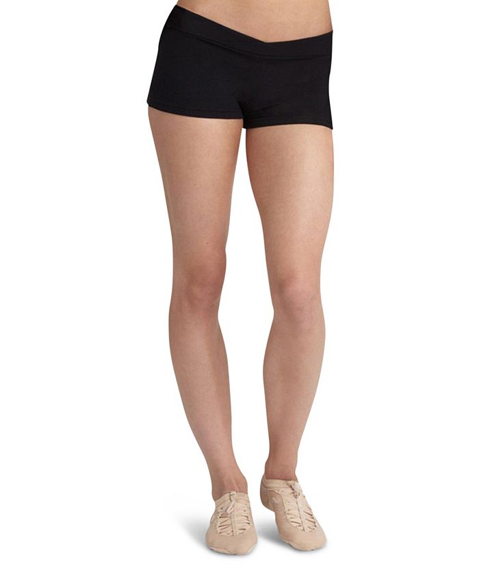 Capezio Women's Boy Shorts Black Size Medium