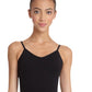 Capezio Women's V Neck Camisole Leotard Dress Black Size Large