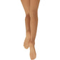 Capezio Women's Hold And Stretch Footed Tight Brown Size M