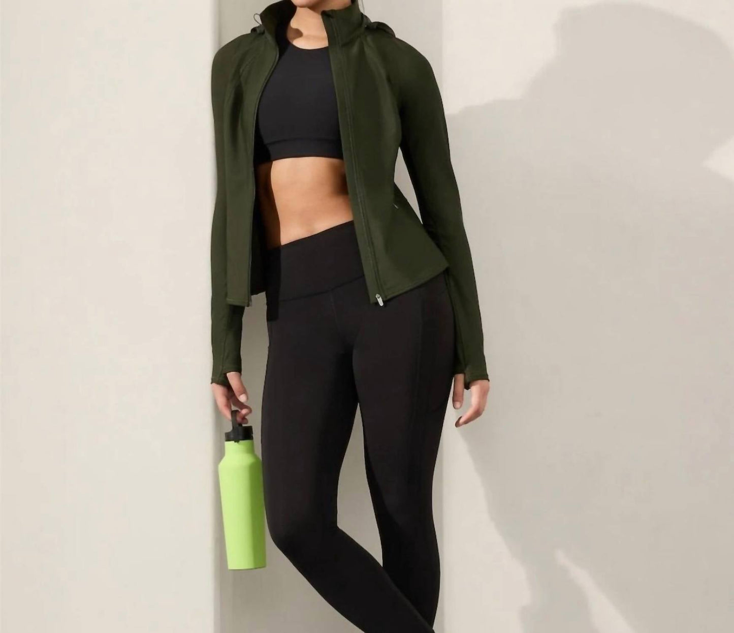 Athleta - Interval Workout Hooded Jacket