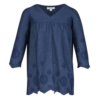 Guadalupe Design - Kid's Amanda Denim Tunic
