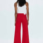 Pistola - Penny Crop High Rise Wide Leg Pants