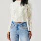 Astr - Almeida Feather Cable Knit Sweater