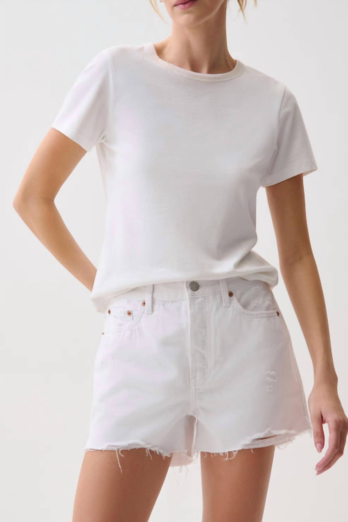 Pistola - Nova High Rise Relaxed Cut Off Short