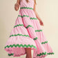 &Merci - Lucy Tiered Ric Rac Midi Dress