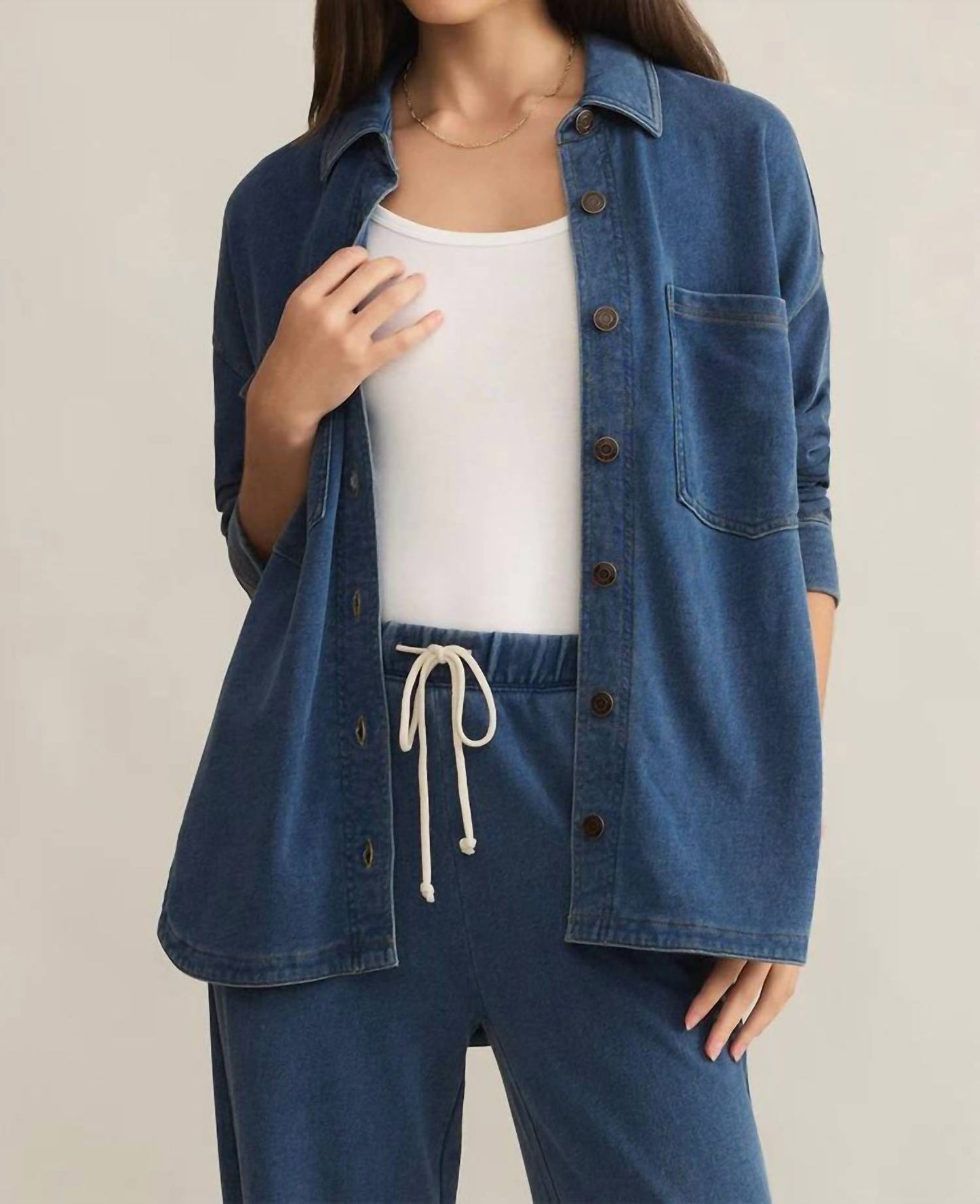 Z Supply - All Day Knit Denim Jacket