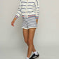 Central Park West - Nautical Striped Polo