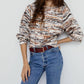 For Love & Lemons - Geri Cable Knit Sweater