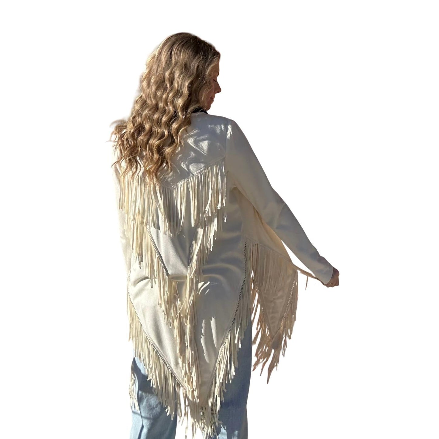 Angie - Fringed Western Jacket