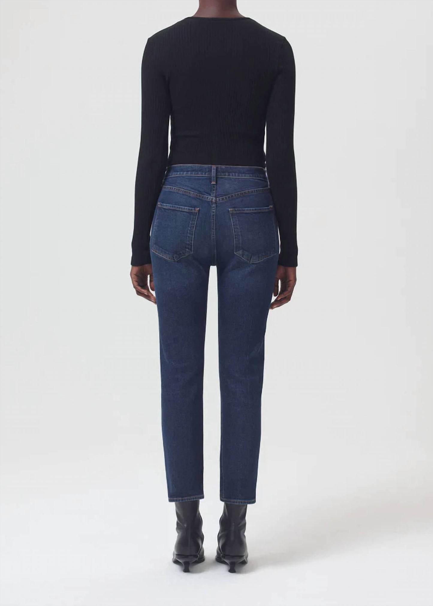 Agolde - RILEY HIGH RISE STRAIGHT CROP JEAN